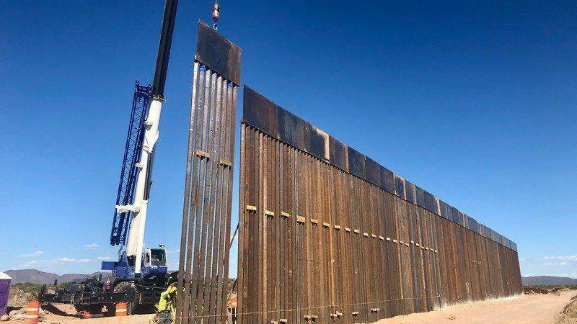 muro construccion eu trump mexico